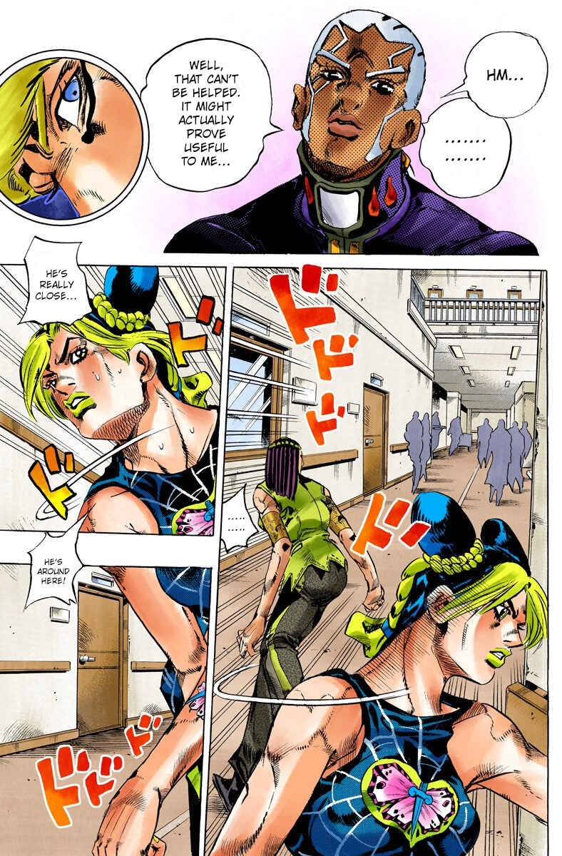 Page 13 Chapter 118 JoJos Bizarre Adventure, Part 6: Stone Ocean (Official Colored)