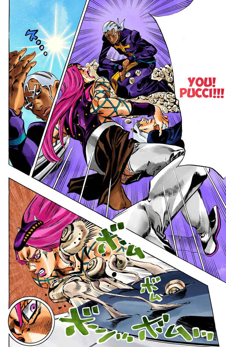 Page 15 Chapter 133 JoJos Bizarre Adventure, Part 6: Stone Ocean (Official Colored)