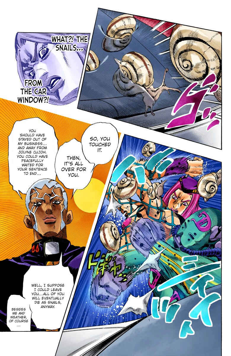 Page 16 Chapter 133 JoJos Bizarre Adventure, Part 6: Stone Ocean (Official Colored)