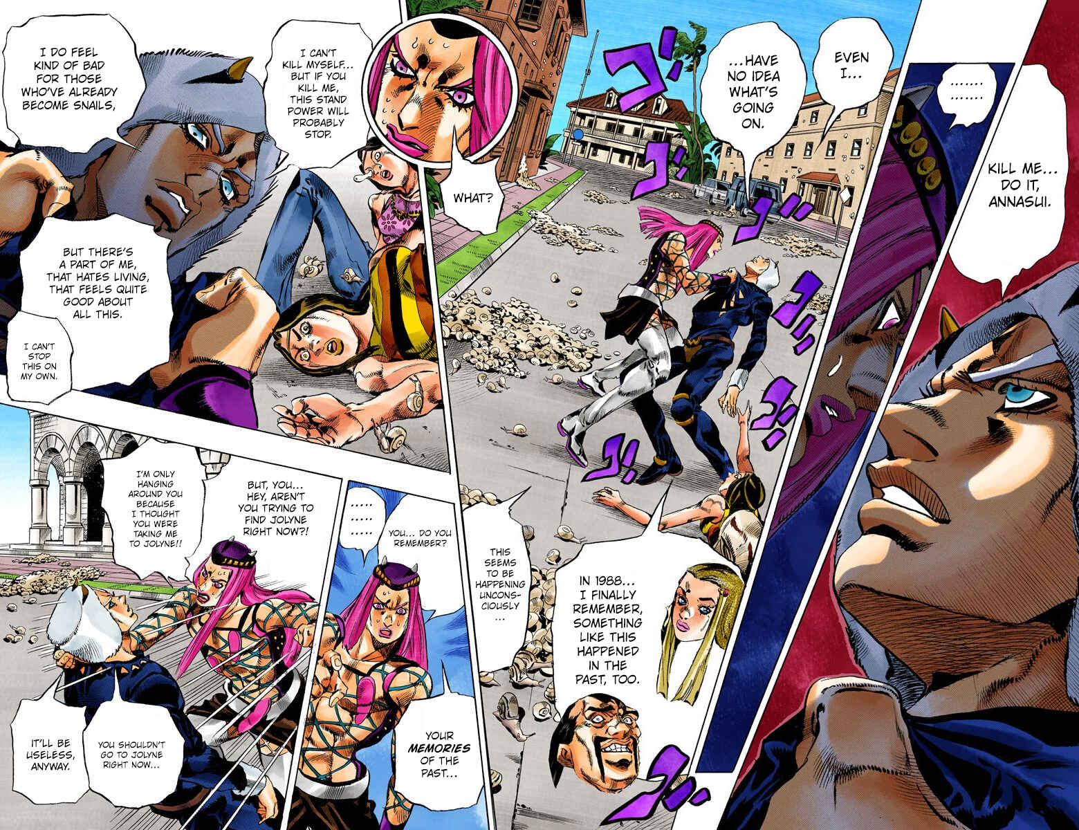 Page 3 Chapter 133 JoJos Bizarre Adventure, Part 6: Stone Ocean (Official Colored)