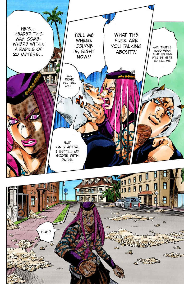 Page 4 Chapter 133 JoJos Bizarre Adventure, Part 6: Stone Ocean (Official Colored)