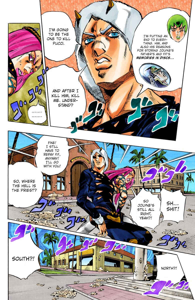 Page 6 Chapter 133 JoJos Bizarre Adventure, Part 6: Stone Ocean (Official Colored)
