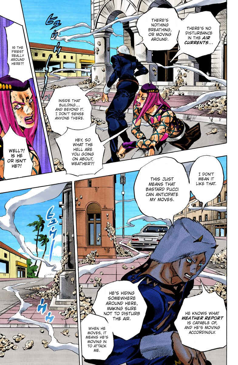 Page 9 Chapter 133 JoJos Bizarre Adventure, Part 6: Stone Ocean (Official Colored)