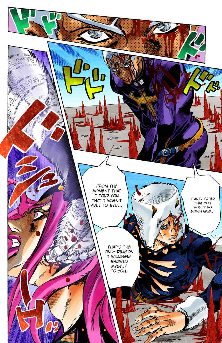 Page 11 Chapter 135 JoJos Bizarre Adventure, Part 6: Stone Ocean (Official Colored)
