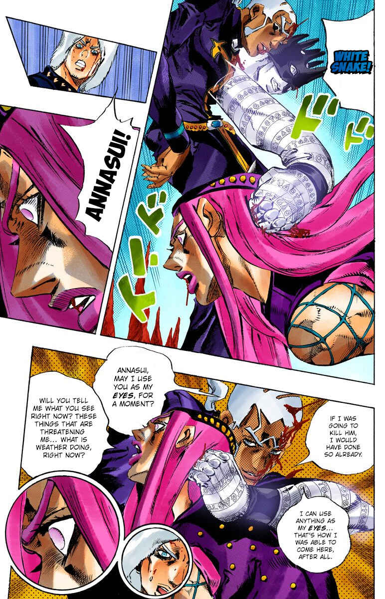 Page 12 Chapter 135 JoJos Bizarre Adventure, Part 6: Stone Ocean (Official Colored)