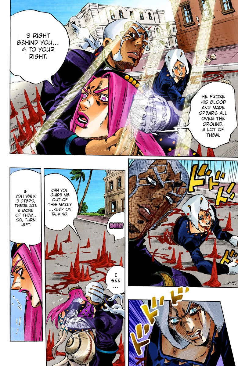 Page 13 Chapter 135 JoJos Bizarre Adventure, Part 6: Stone Ocean (Official Colored)