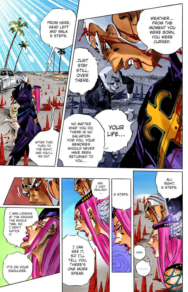 Page 14 Chapter 135 JoJos Bizarre Adventure, Part 6: Stone Ocean (Official Colored)