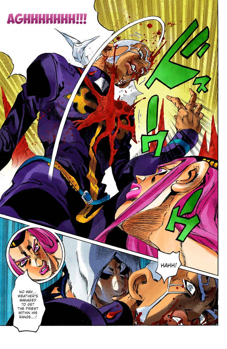 Page 16 Chapter 135 JoJos Bizarre Adventure, Part 6: Stone Ocean (Official Colored)