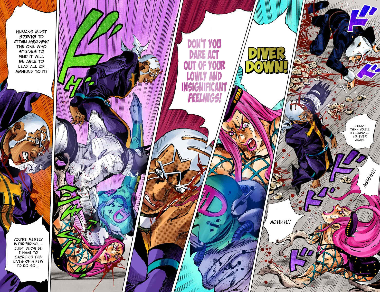 Page 5 Chapter 135 JoJos Bizarre Adventure, Part 6: Stone Ocean (Official Colored)