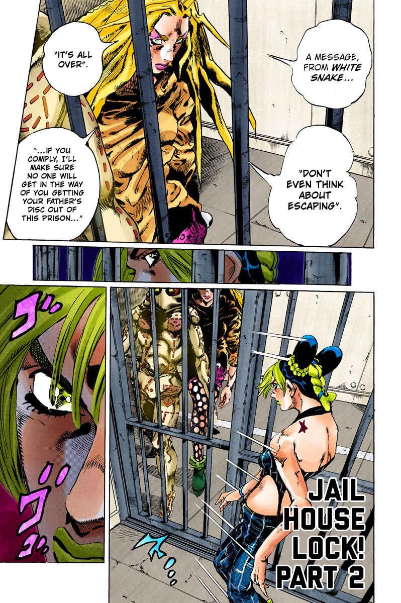 Page 1 Chapter 97 JoJos Bizarre Adventure, Part 6: Stone Ocean (Official Colored)