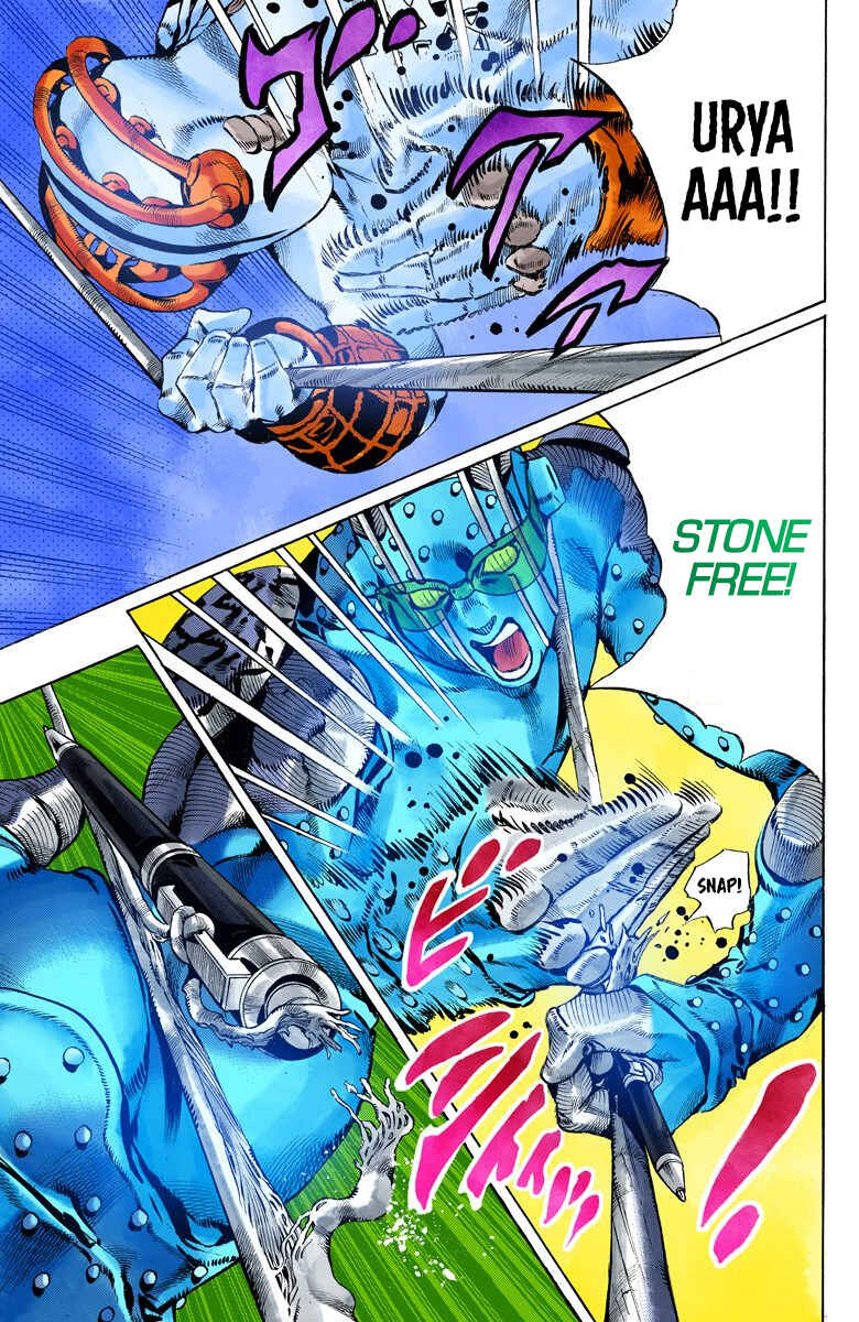 Page 8 Chapter 120 JoJos Bizarre Adventure, Part 6: Stone Ocean (Official Colored)