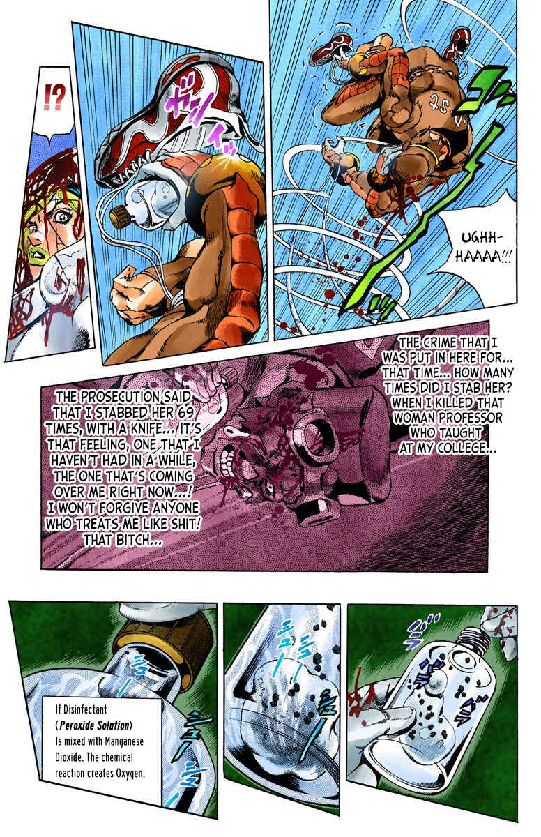Page 11 Chapter 46 JoJos Bizarre Adventure, Part 6: Stone Ocean (Official Colored)