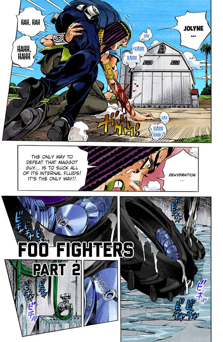 Page 1 Chapter 32 JoJos Bizarre Adventure, Part 6: Stone Ocean (Official Colored)