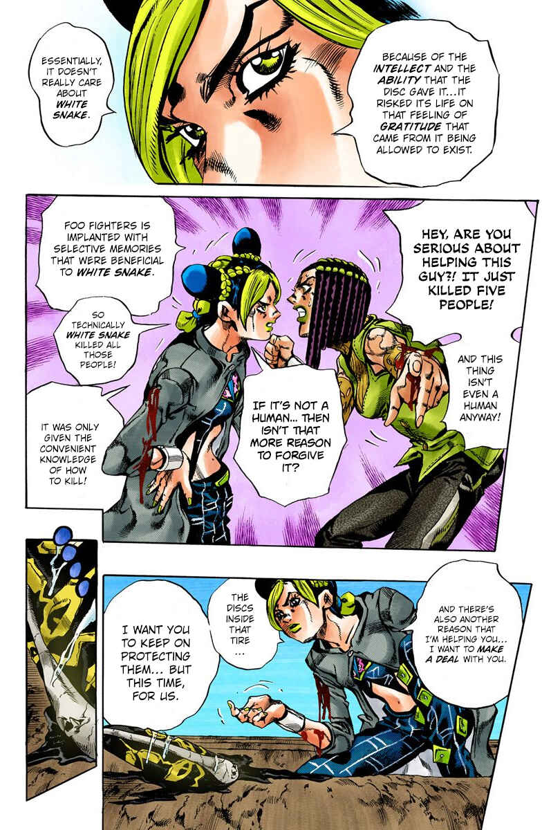 Page 17 Chapter 32 JoJos Bizarre Adventure, Part 6: Stone Ocean (Official Colored)