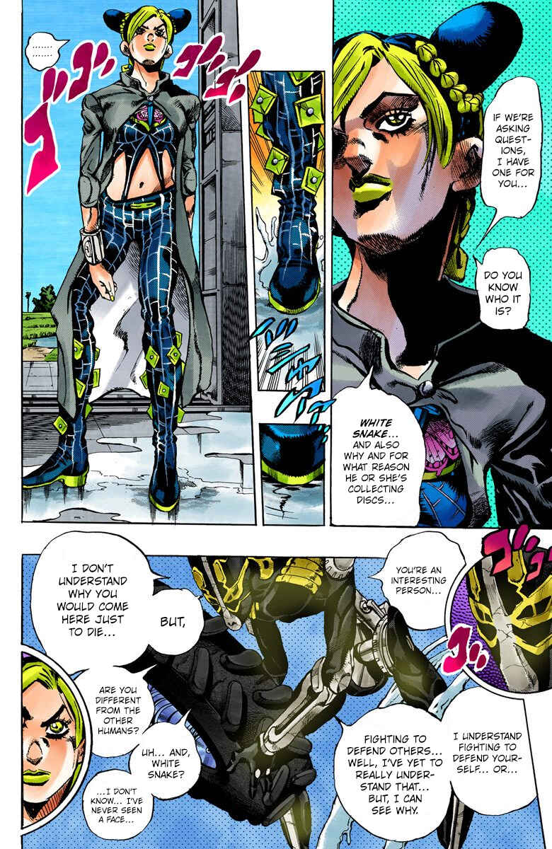 Page 3 Chapter 32 JoJos Bizarre Adventure, Part 6: Stone Ocean (Official Colored)