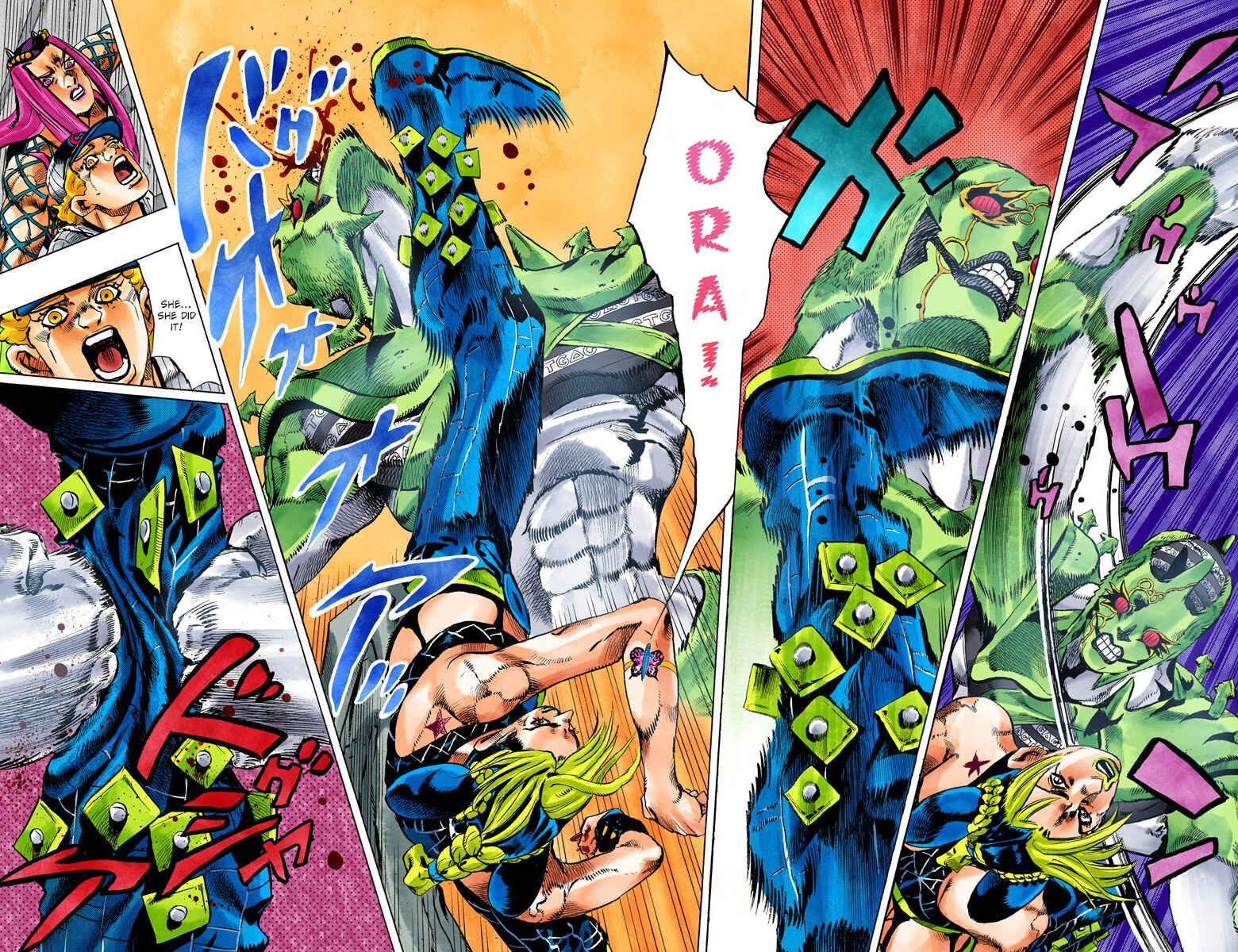 Page 11 Chapter 141 JoJos Bizarre Adventure, Part 6: Stone Ocean (Official Colored)