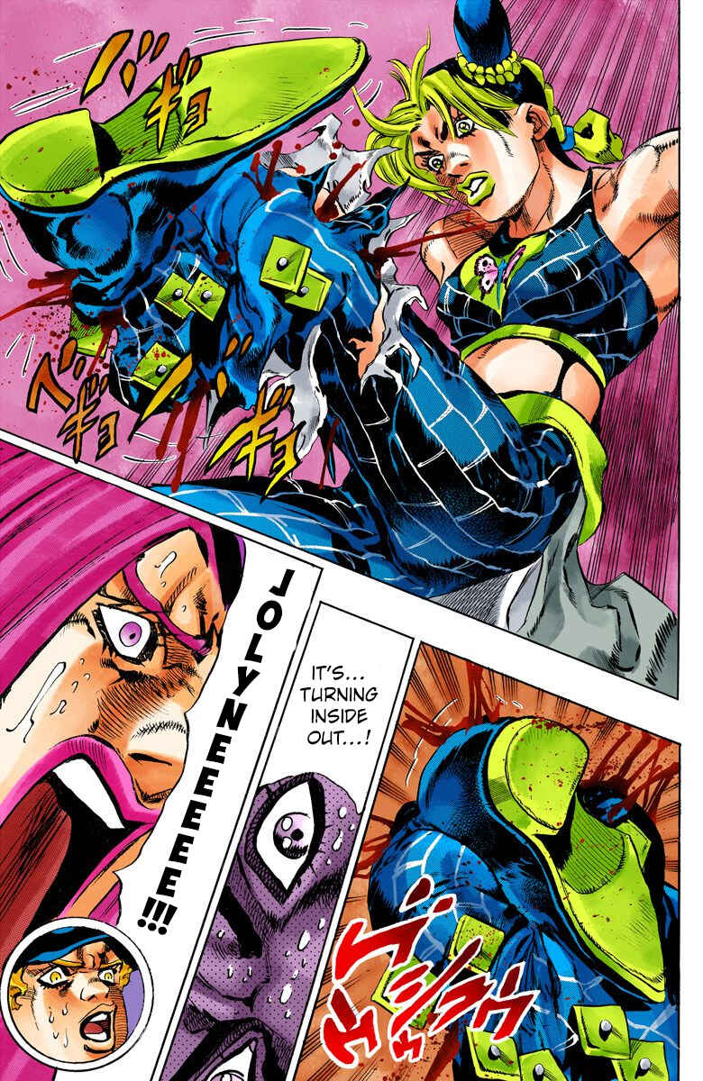 Page 13 Chapter 141 JoJos Bizarre Adventure, Part 6: Stone Ocean (Official Colored)