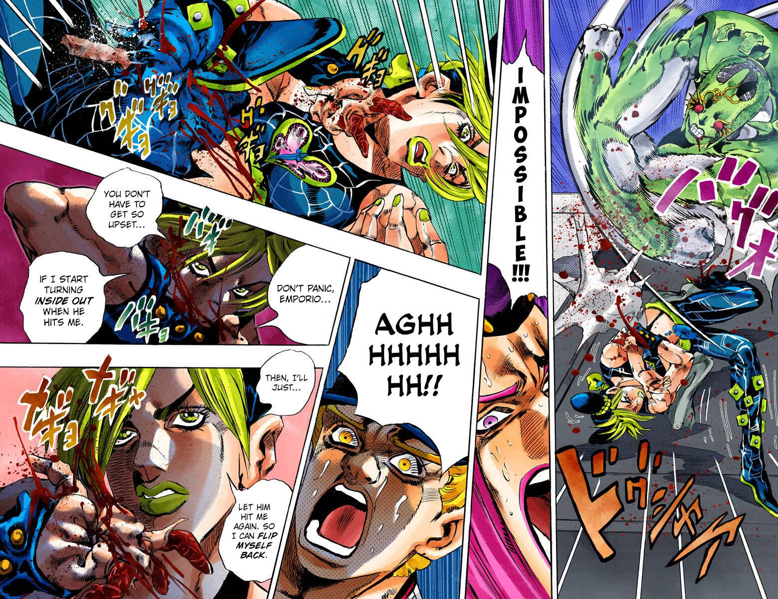 Page 14 Chapter 141 JoJos Bizarre Adventure, Part 6: Stone Ocean (Official Colored)