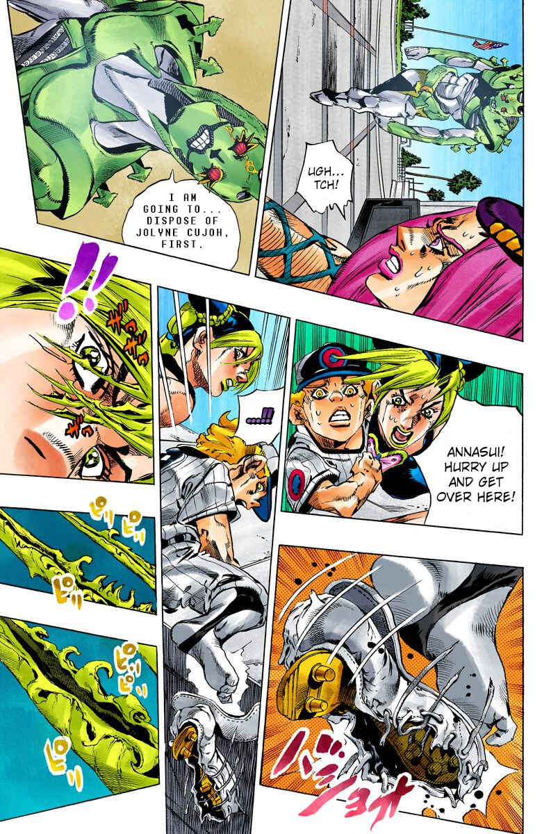 Page 6 Chapter 141 JoJos Bizarre Adventure, Part 6: Stone Ocean (Official Colored)