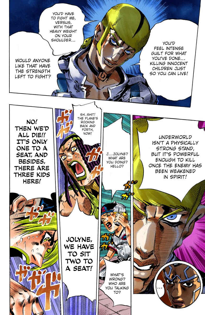 Page 10 Chapter 123 JoJos Bizarre Adventure, Part 6: Stone Ocean (Official Colored)