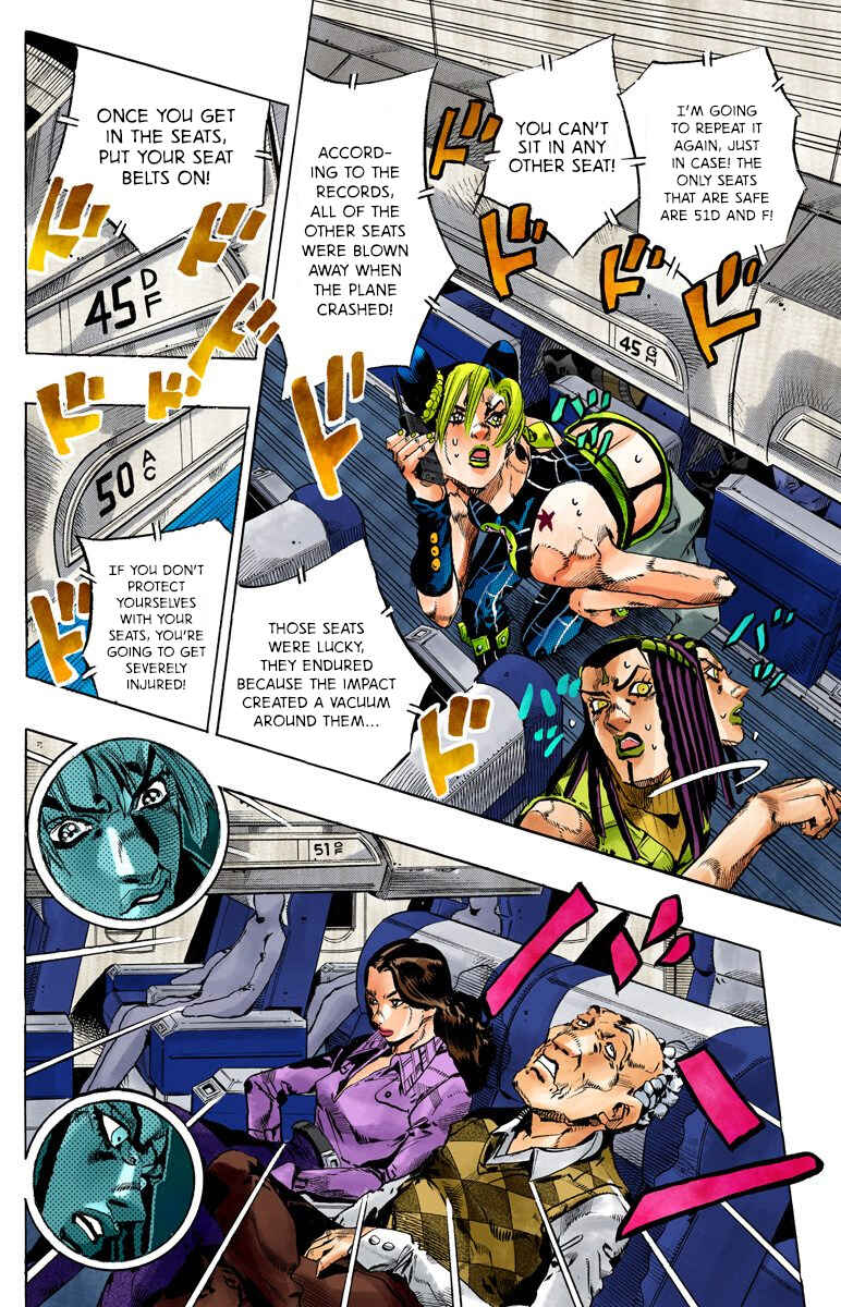 Page 4 Chapter 123 JoJos Bizarre Adventure, Part 6: Stone Ocean (Official Colored)