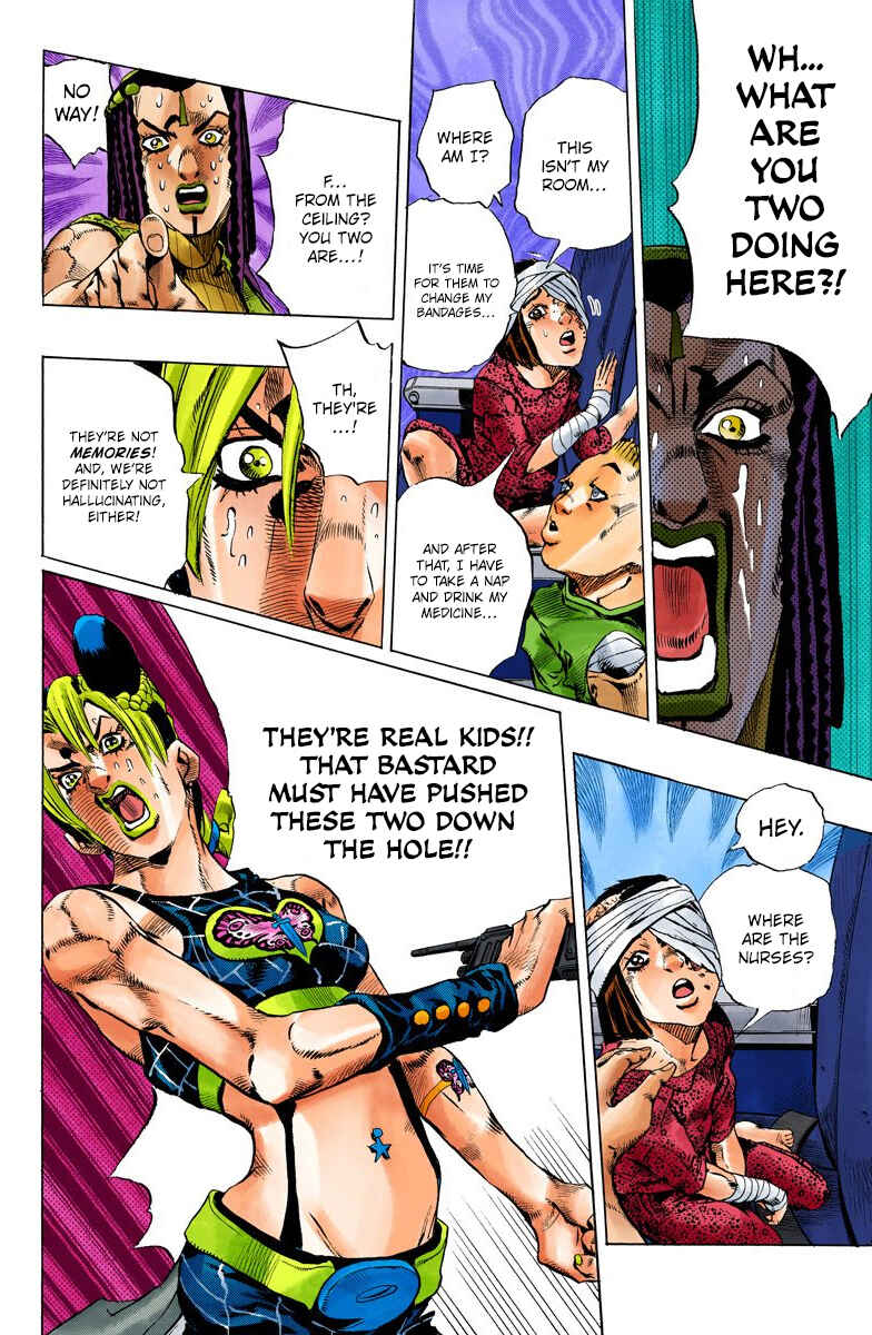 Page 8 Chapter 123 JoJos Bizarre Adventure, Part 6: Stone Ocean (Official Colored)