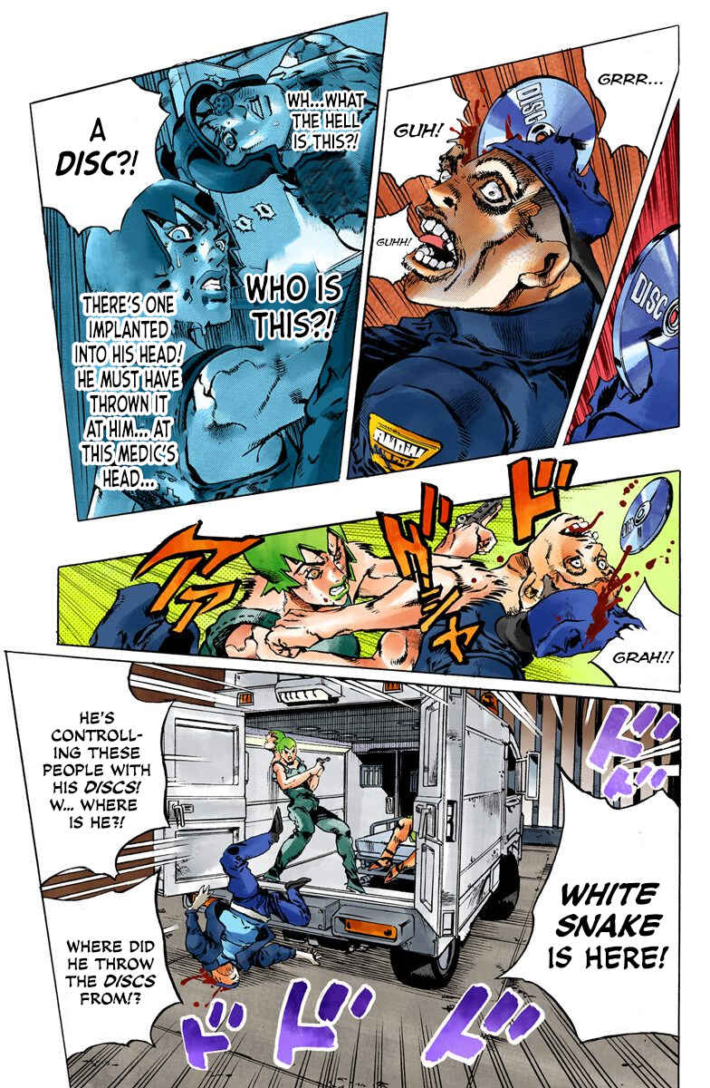 Page 16 Chapter 84 JoJos Bizarre Adventure, Part 6: Stone Ocean (Official Colored)