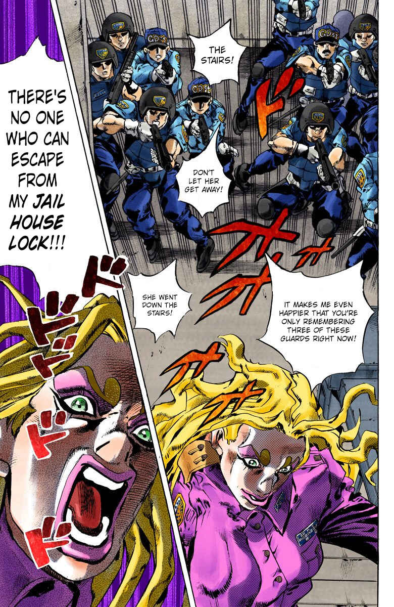 Page 15 Chapter 101 JoJos Bizarre Adventure, Part 6: Stone Ocean (Official Colored)