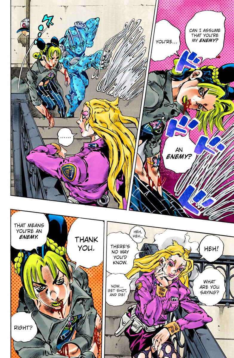 Page 20 Chapter 101 JoJos Bizarre Adventure, Part 6: Stone Ocean (Official Colored)