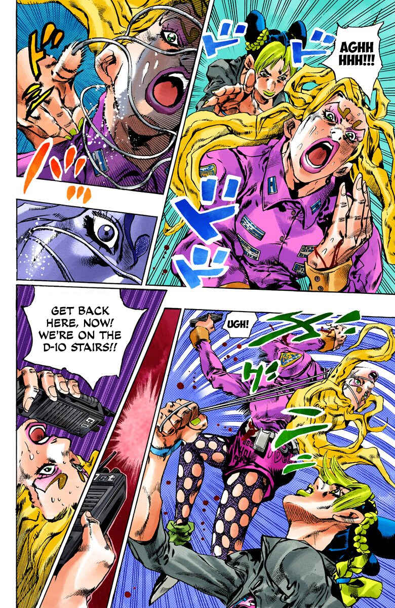 Page 8 Chapter 101 JoJos Bizarre Adventure, Part 6: Stone Ocean (Official Colored)