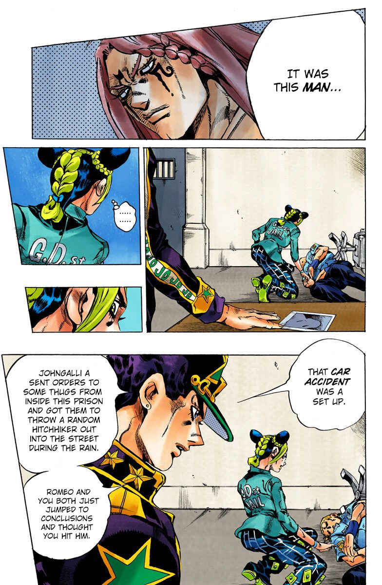Page 9 Chapter 12 JoJos Bizarre Adventure, Part 6: Stone Ocean (Official Colored)