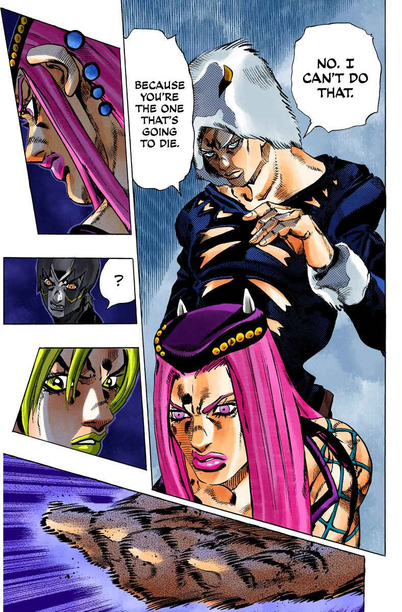 Page 13 Chapter 92 JoJos Bizarre Adventure, Part 6: Stone Ocean (Official Colored)