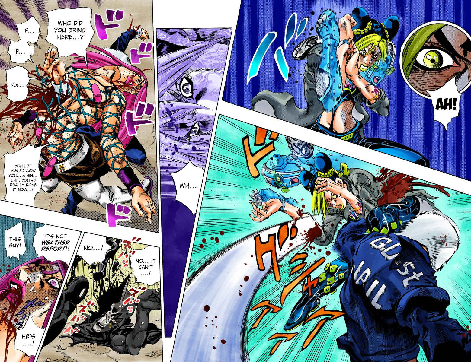 Page 16 Chapter 92 JoJos Bizarre Adventure, Part 6: Stone Ocean (Official Colored)
