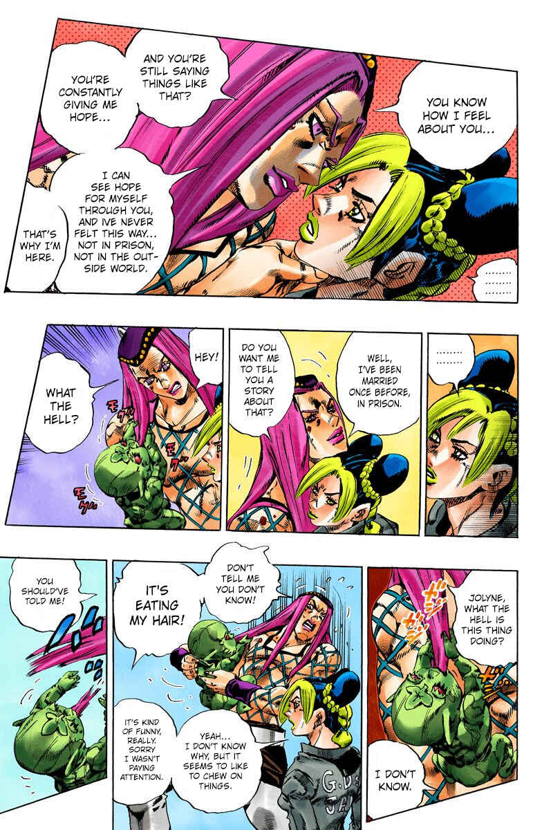 Page 3 Chapter 92 JoJos Bizarre Adventure, Part 6: Stone Ocean (Official Colored)