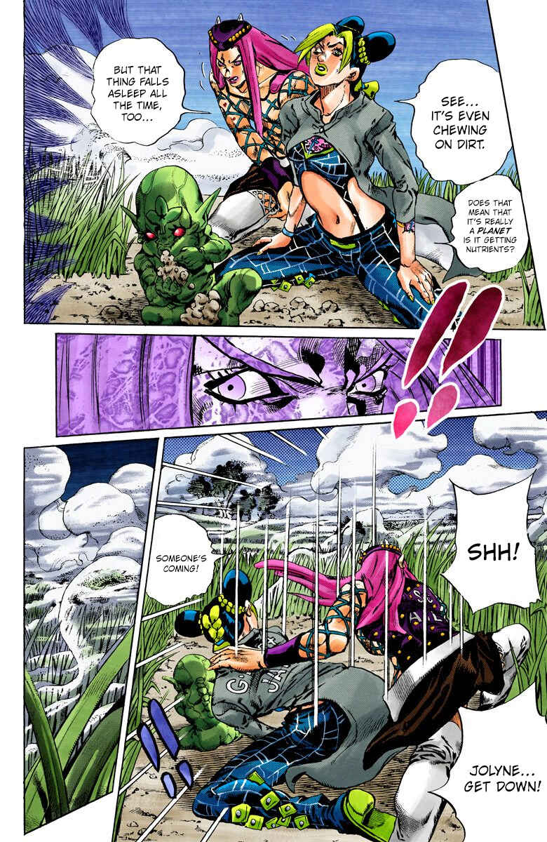 Page 4 Chapter 92 JoJos Bizarre Adventure, Part 6: Stone Ocean (Official Colored)