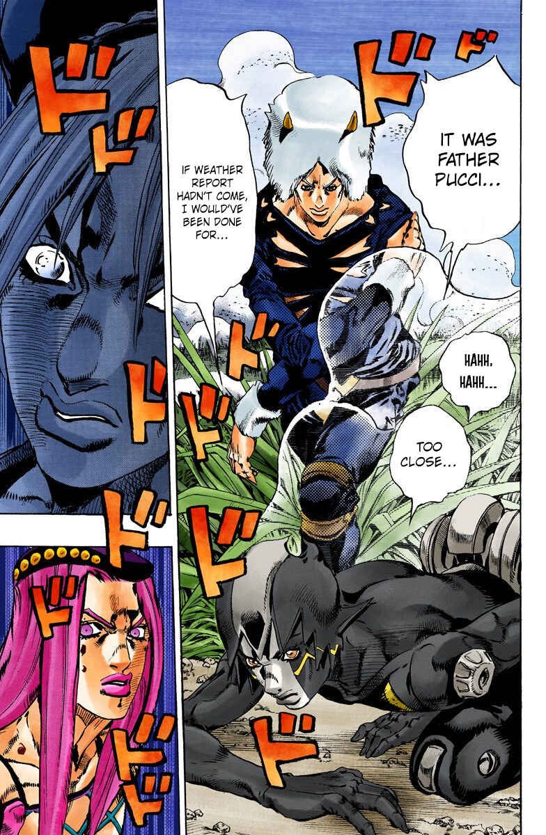 Page 7 Chapter 92 JoJos Bizarre Adventure, Part 6: Stone Ocean (Official Colored)