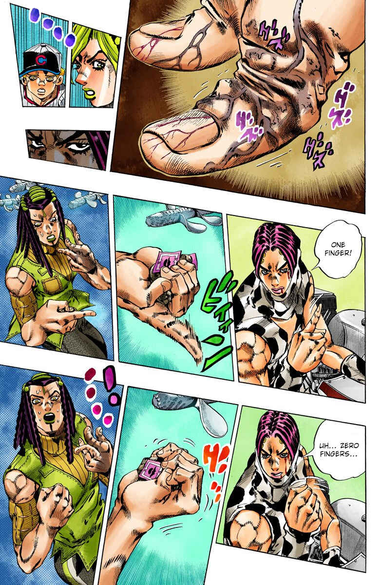 Page 13 Chapter 114 JoJos Bizarre Adventure, Part 6: Stone Ocean (Official Colored)