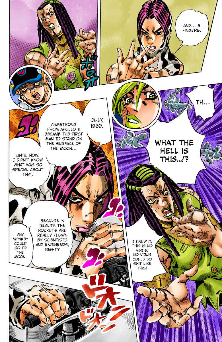 Page 14 Chapter 114 JoJos Bizarre Adventure, Part 6: Stone Ocean (Official Colored)