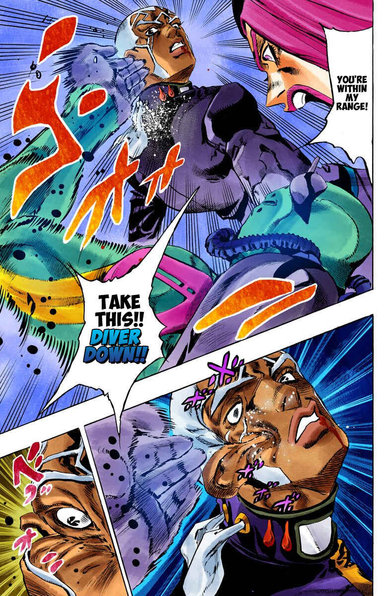 Page 11 Chapter 145 JoJos Bizarre Adventure, Part 6: Stone Ocean (Official Colored)