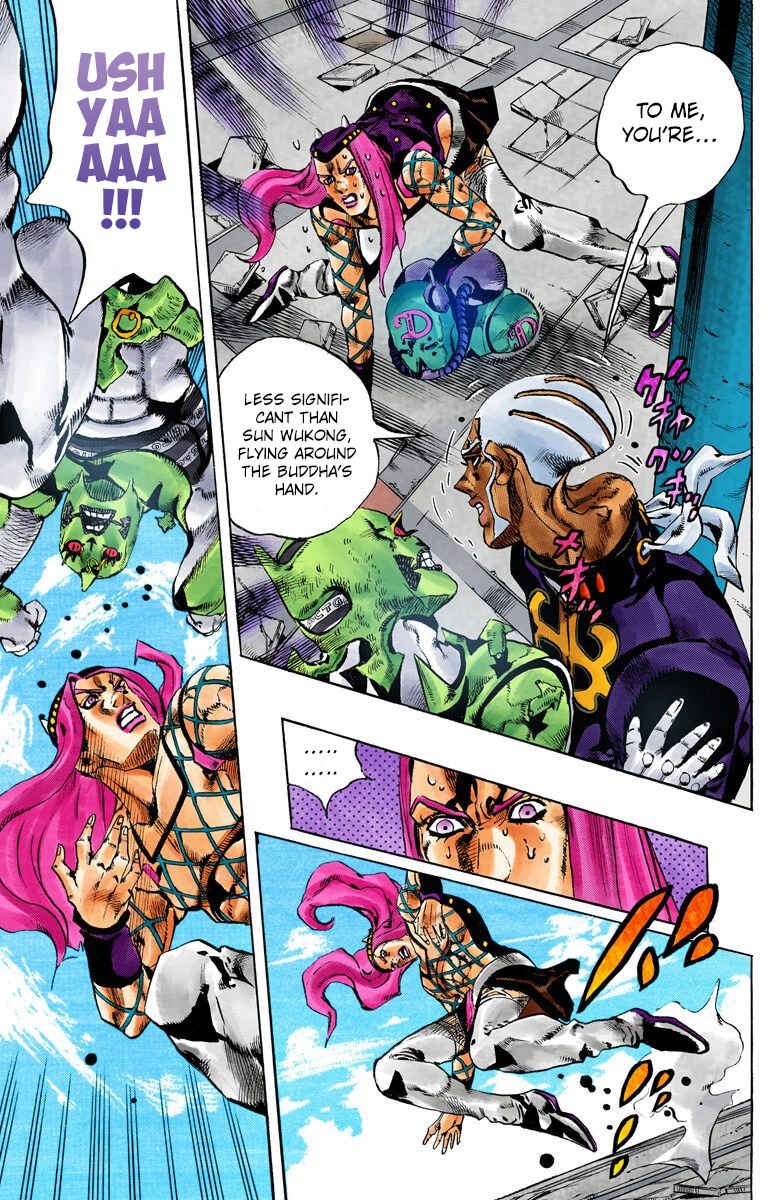 Page 13 Chapter 145 JoJos Bizarre Adventure, Part 6: Stone Ocean (Official Colored)