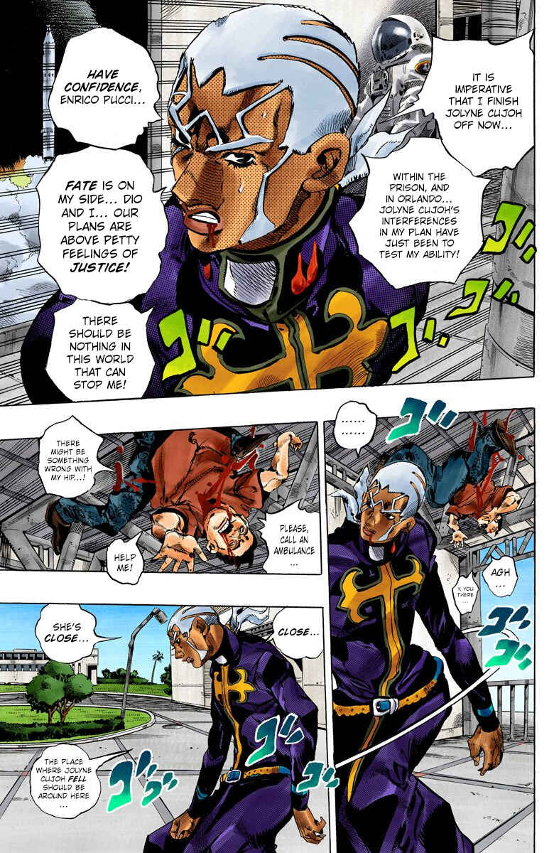 Page 4 Chapter 145 JoJos Bizarre Adventure, Part 6: Stone Ocean (Official Colored)