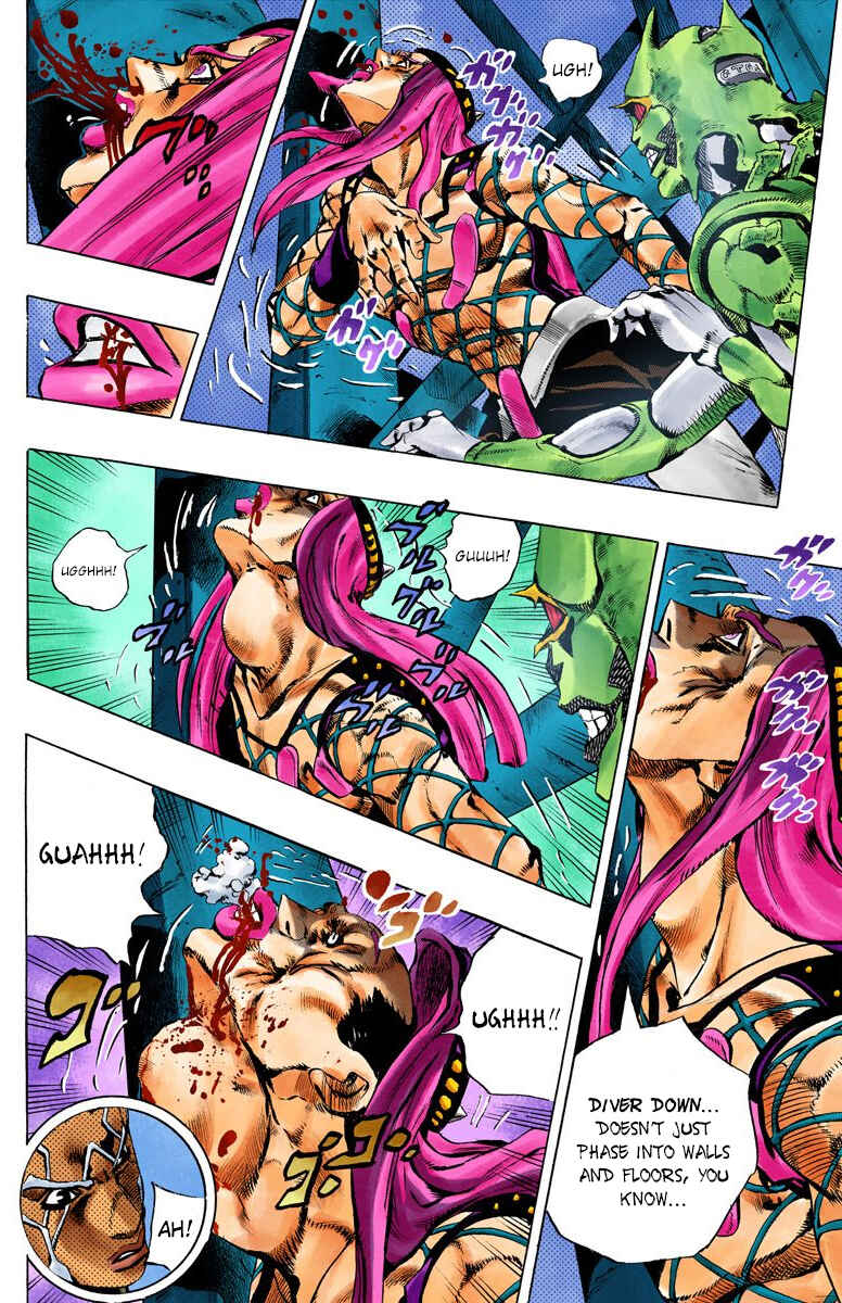 Page 8 Chapter 145 JoJos Bizarre Adventure, Part 6: Stone Ocean (Official Colored)