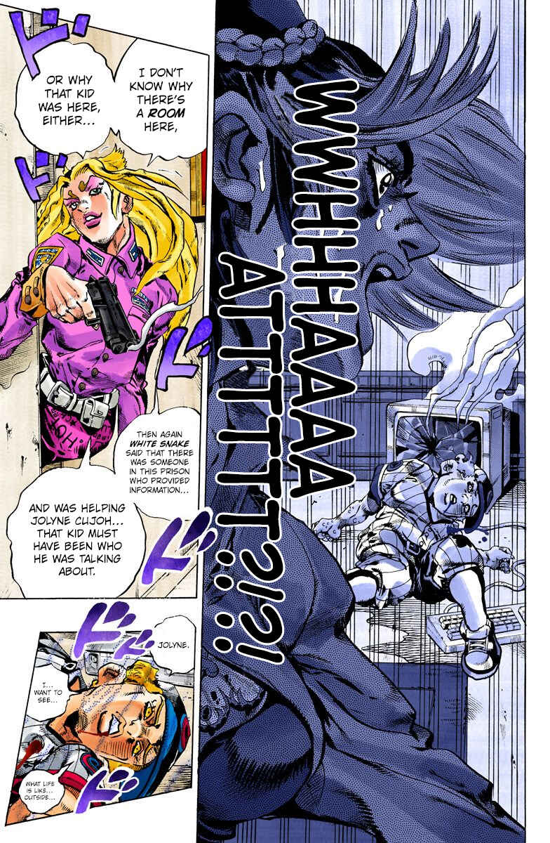 Page 12 Chapter 100 JoJos Bizarre Adventure, Part 6: Stone Ocean (Official Colored)