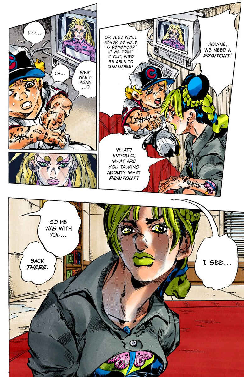 Page 6 Chapter 100 JoJos Bizarre Adventure, Part 6: Stone Ocean (Official Colored)