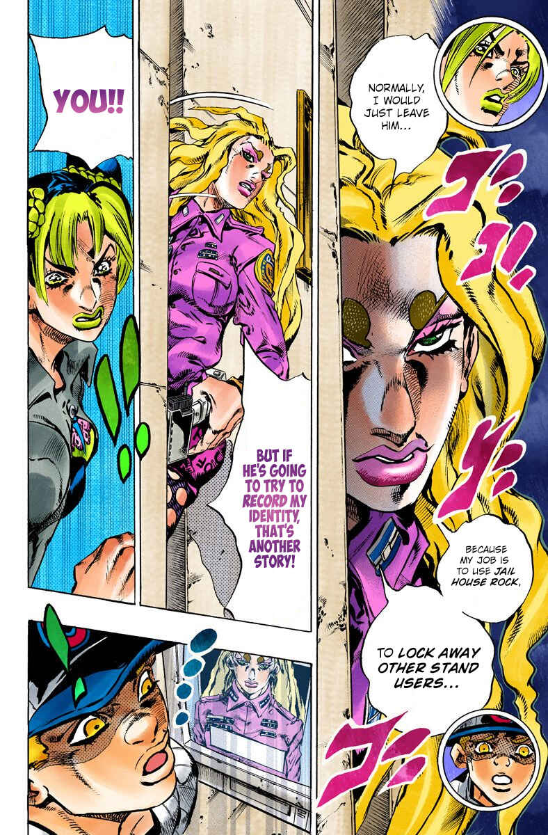 Page 8 Chapter 100 JoJos Bizarre Adventure, Part 6: Stone Ocean (Official Colored)