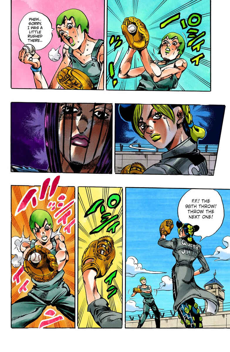 Page 17 Chapter 35 JoJos Bizarre Adventure, Part 6: Stone Ocean (Official Colored)