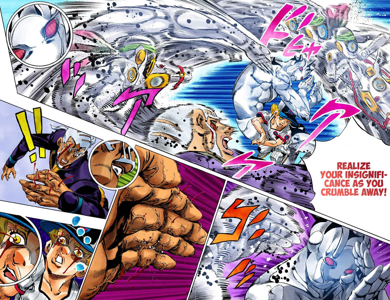 Page 3 Chapter 158 JoJos Bizarre Adventure, Part 6: Stone Ocean (Official Colored)