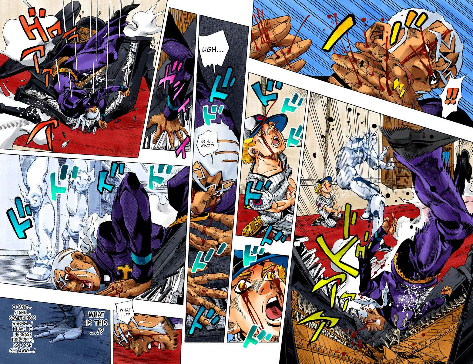 Page 4 Chapter 158 JoJos Bizarre Adventure, Part 6: Stone Ocean (Official Colored)