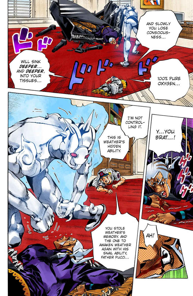 Page 7 Chapter 158 JoJos Bizarre Adventure, Part 6: Stone Ocean (Official Colored)