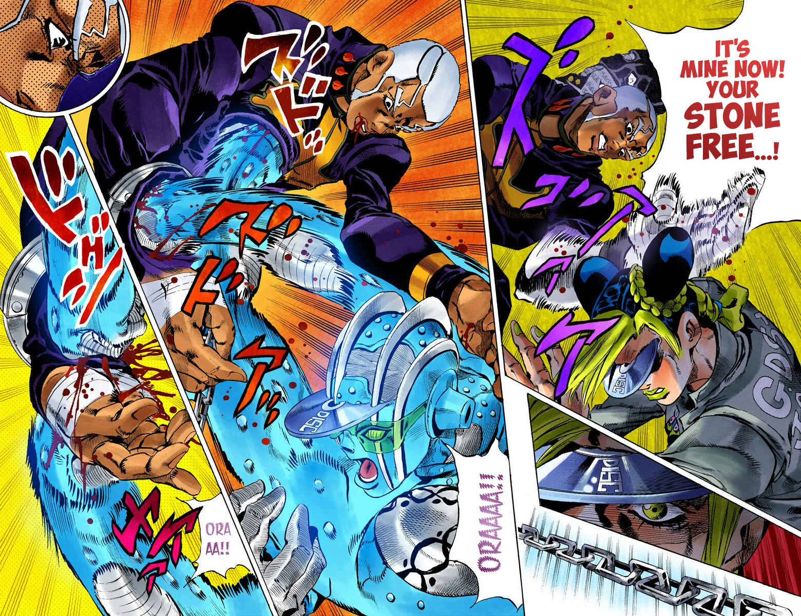Page 12 Chapter 94 JoJos Bizarre Adventure, Part 6: Stone Ocean (Official Colored)